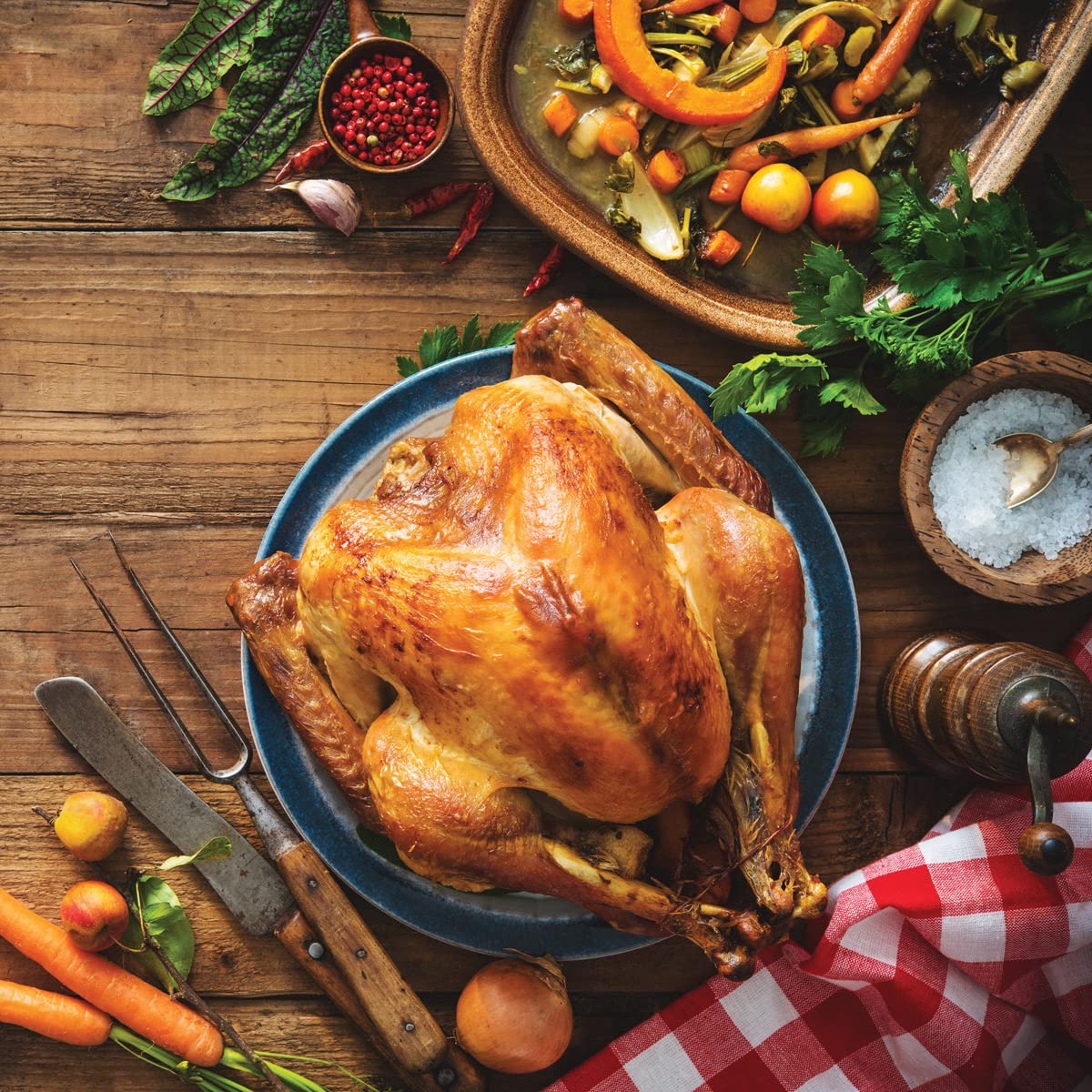 HIC Kitchen Roasting Holiday Turkey Lacer Kit, Cotton Butcher’s Twine, Reusable Stainless Steel Pins, For Trussing Rolled Or Stuffed Poultry And Meat, Set of 2 - Image 5