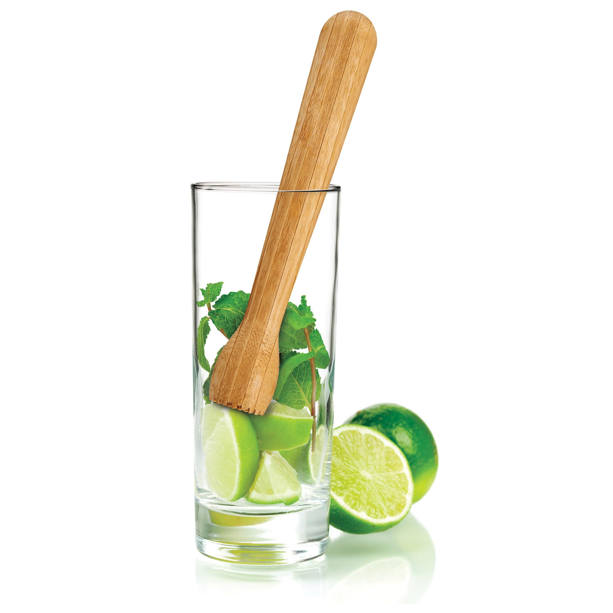 HIC Kitchen's Bar Muddler, Natural Bamboo, Set of 2 - Image 6