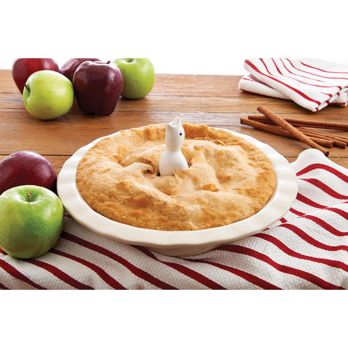 Mrs. Anderson’s Baking Pie Birds, Fine White Porcelain, Set of 2 - Image 8